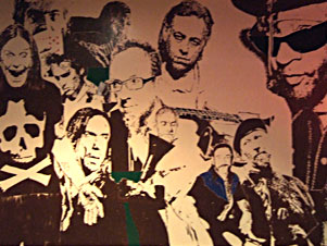 The wall of fame